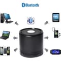 Miniatyrbild 3 av 4: TD® Black portabel cylindrisk trådlös högtalare mini portabel bluetooth-högtalare, ljud PA-musikhögtalare ljudpresent