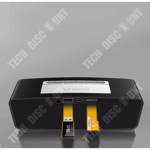 TD® Black Bluetooth-högtalare