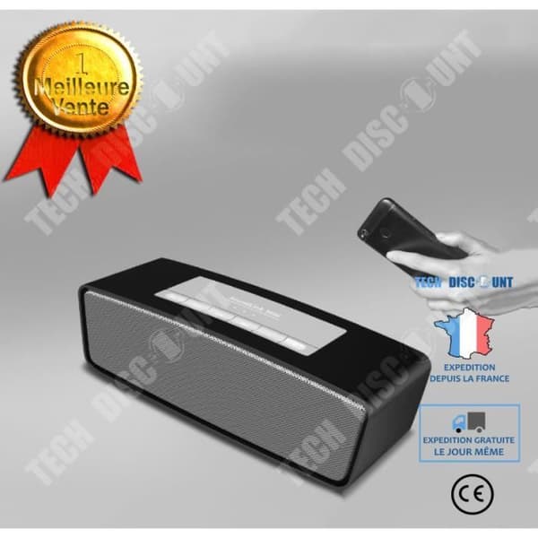 TD® Black Bluetooth-högtalare
