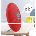 Miniatyrbild 4 av 4: TD® Dubbelhögtalare HIFI Bluetooth Musikspegel med fjärrkontroll Bluetooth Väckarklocka Högtalare Röd Färg