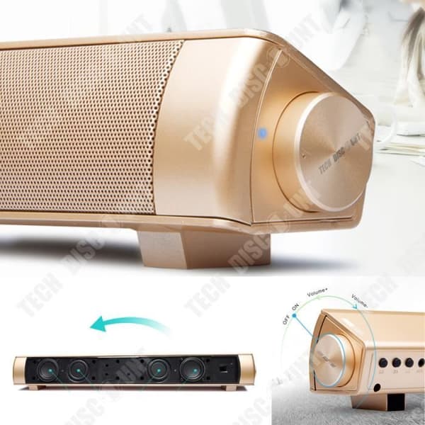 TD® Bluetooth-högtalarhölje trådljud kraftfull vattentät utomhusfjärrkontroll usb-anslutning elektronisk enhet musik så