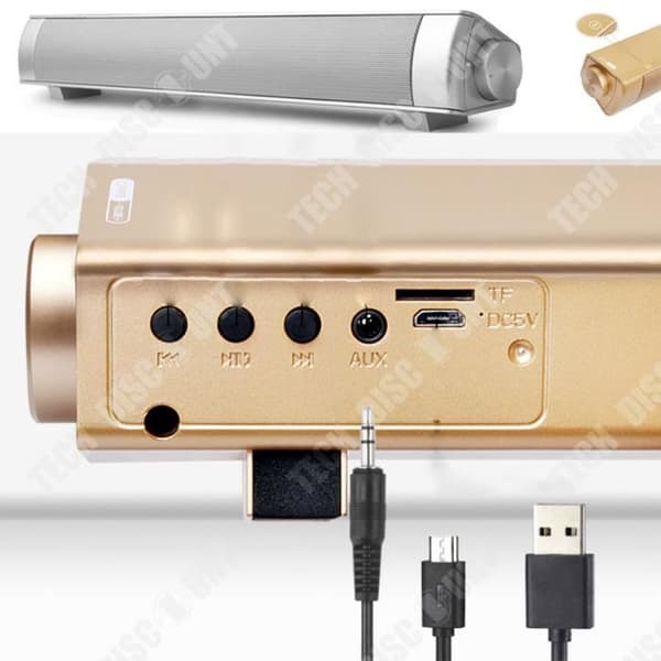 TD® Bluetooth-högtalarhölje trådljud kraftfull vattentät utomhusfjärrkontroll usb-anslutning elektronisk enhet musik så