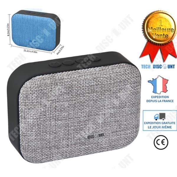 Mini Bluetooth-högtalare - TD - 400mAh - Brusreducering - Bluetooth 4.2 - 3W