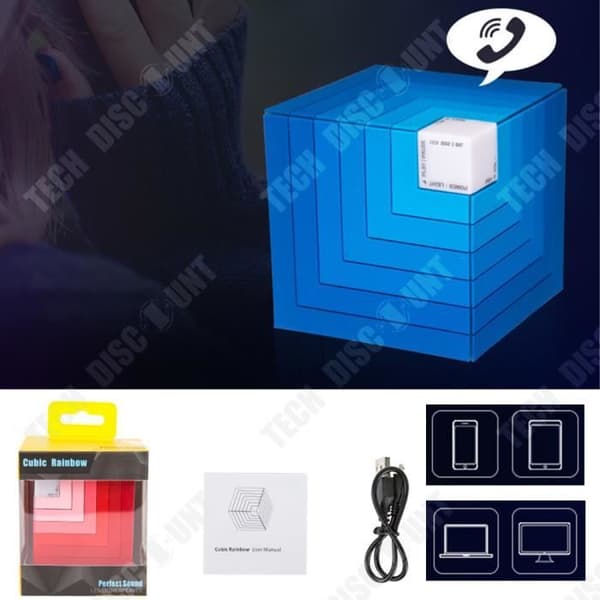 TD® Bärbar vattentät Bluetooth-högtalare Trådlös Power Handsfree Musiktelefon Elektronisk enhet
