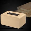 Miniatyrbild 4 av 4: TD® Mini-högtalare stil stereo bluetooth trådlös högtalare för PC, för bil, för iPhone trä typ gul högupplöst