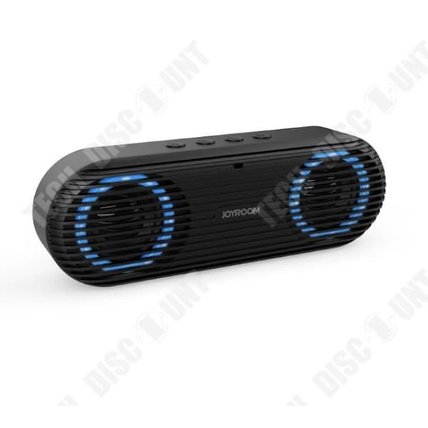 TD® Bärbar Mini trådlös USB-port högtalare TF kortläsare Bluetooth-stereo med två högtalare: svart