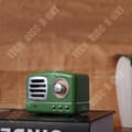 Miniatyrbild 2 av 2: TD® Mini Vintage Bluetooth V4.1 Högtalare Trådlös Bärbar Hifi Stereo Akustisk Högtalare - Grön