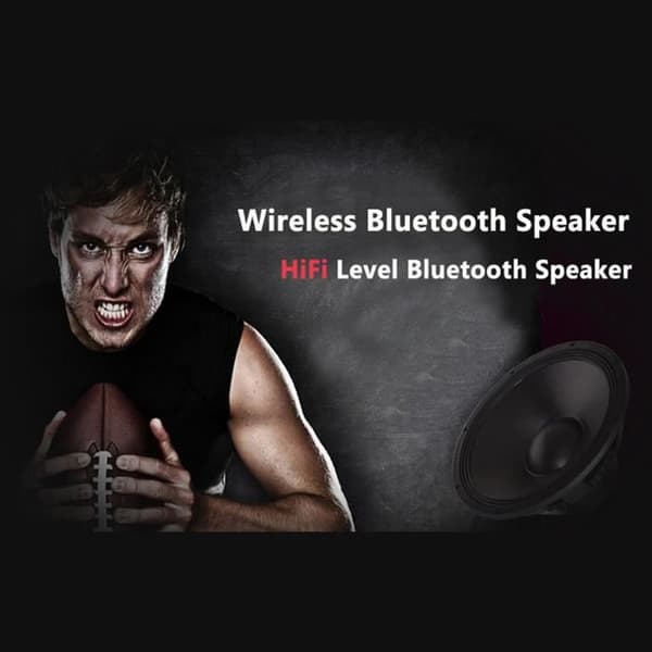 Bluetooth-högtalare - Ej specificerad - Bärbar modell - Bluetooth 5.0 - TF-kortläsare - Fotbollsdesign