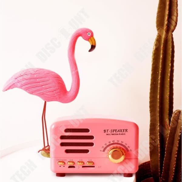 TD® Retro bluetooth dator med liten högtalare ny kreativ liten present