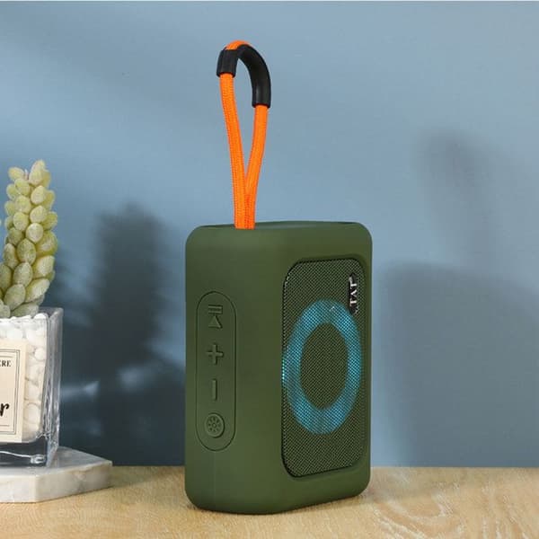 TD® Ny iron man bluetooth högtalare kreativ present trådlös bluetooth smart radio baskort mobiltelefon aud