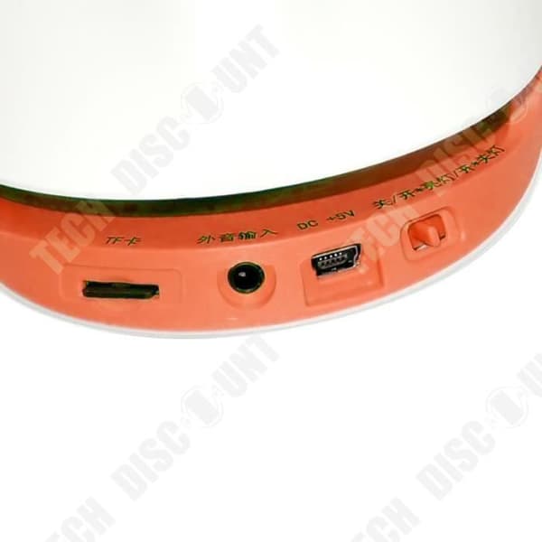 TD® Mini Bluetooth-högtalare Bärbar stereodesign Bluetooth-högtalare Vattendansande vattenmodell med LED-ljusdekoration