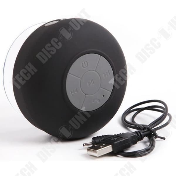 TD® Vattentät Bluetooth-högtalare, sugkoppshögtalare, handsfree-kit, Vattentät Bluetooth-högtalare med mikrofon