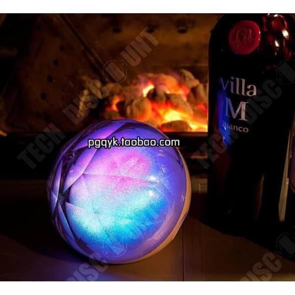 Bluetooth-högtalare - TD® - Co-lampa - Blå färg - Stereo - Trådlös fjärrkontroll