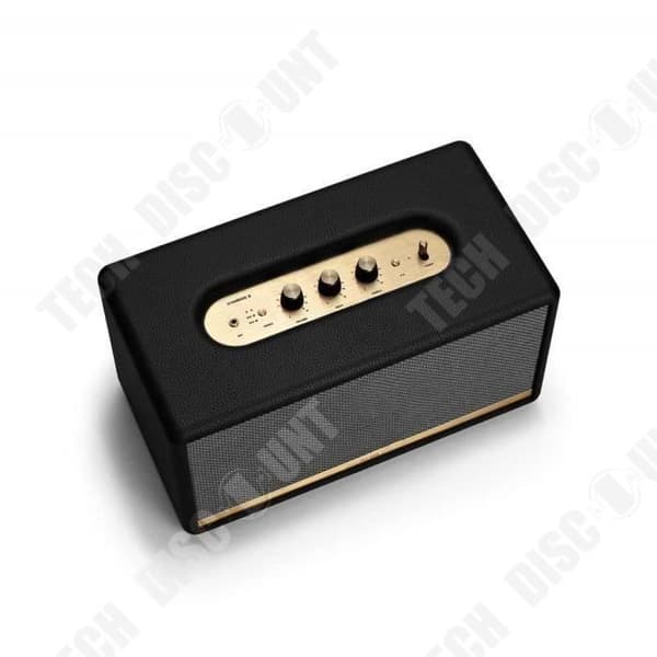 Bluetooth-högtalare - TD® - Svart - 6h batteritid - Handsfree - 360° stereo
