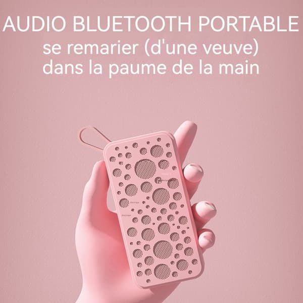 Bluetooth-högtalare - INN - Modell 1200mAh - Vattentålig IPX5 - Bluetooth 5.3 - Handsfree