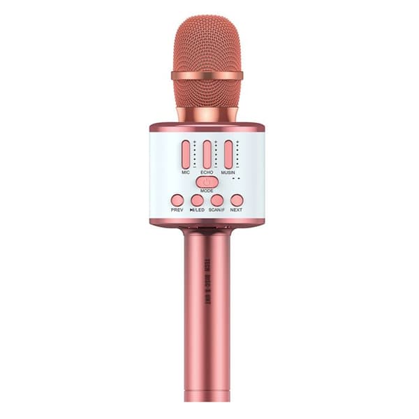 TD® Trådlös Bluetooth Karaoke Mikrofon Bärbar LED Inbyggd mikrofonhögtalare