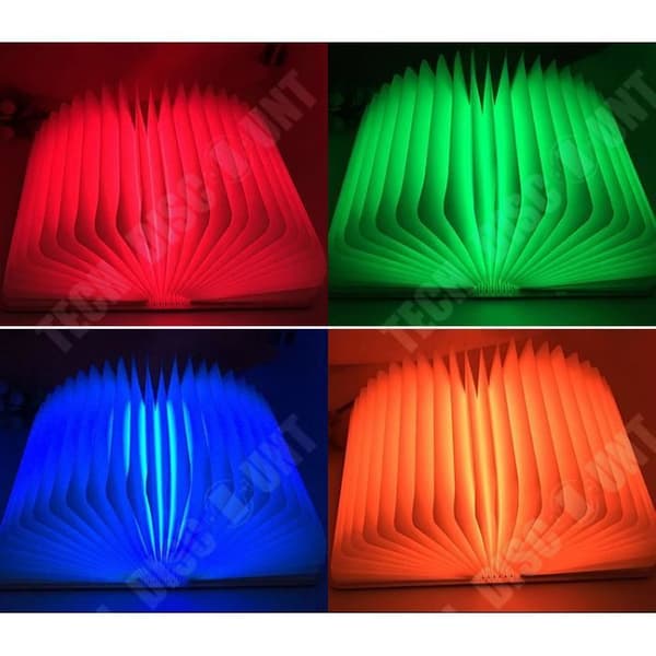 TD® Customized Bluetooth Speaker Book Light Subwoofer LED Book Light