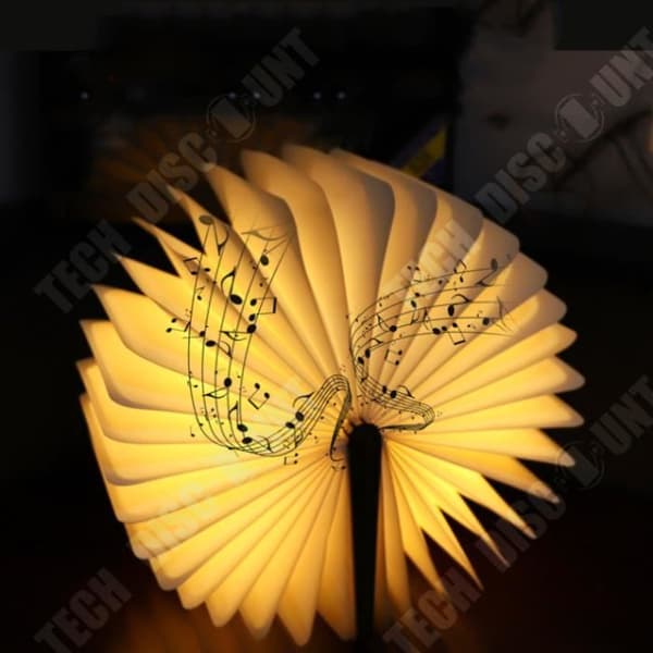 TD® Customized Bluetooth Speaker Book Light Subwoofer LED Book Light