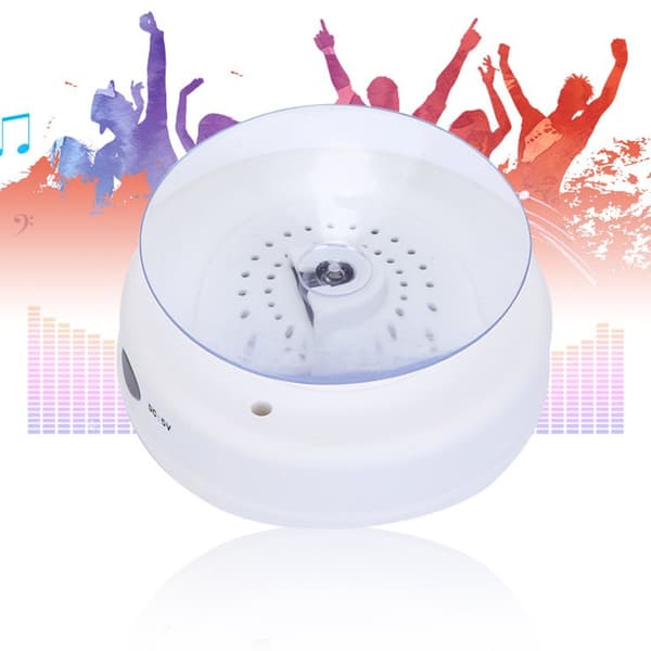 TD® Vacker vattentät bluetooth-högtalare, heminredningsobjekt med ovanlig design, vattentät bluetooth-högtalare med mikrofon