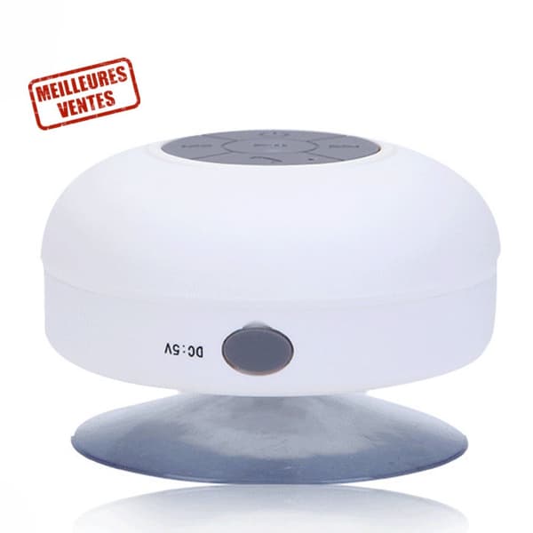 TD® Vacker vattentät bluetooth-högtalare, heminredningsobjekt med ovanlig design, vattentät bluetooth-högtalare med mikrofon