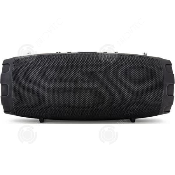 I® Trådlöst Bluetooth Audio Utomhussport Bärbart TF-kort U Disk Dubbla högtalare Subwoofer Högtalare Svart