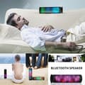 Miniatyrbild 3 av 4: TD® Högtalare hög effekt musik Bluetooth mobiltelefon dator led ljus transportabel färgglad högtalare enhet