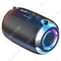 Miniatyrbild 1 av 4: TD® Bärbart bluetooth ljud kreativt kort trådlös utomhus subwoofer billjud liten stålkanon bluetooth högtalare svart