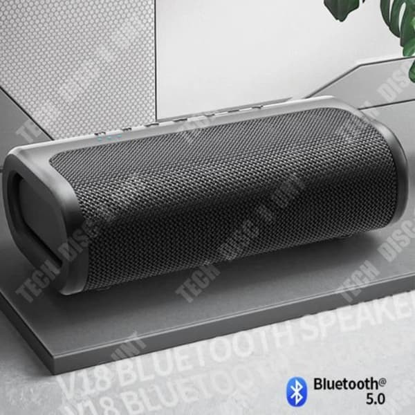 TD® 80W Bluetooth-högtalare med hög bas 5.0 subwoofer vattentätt bärbart ljud ultralång batteritid