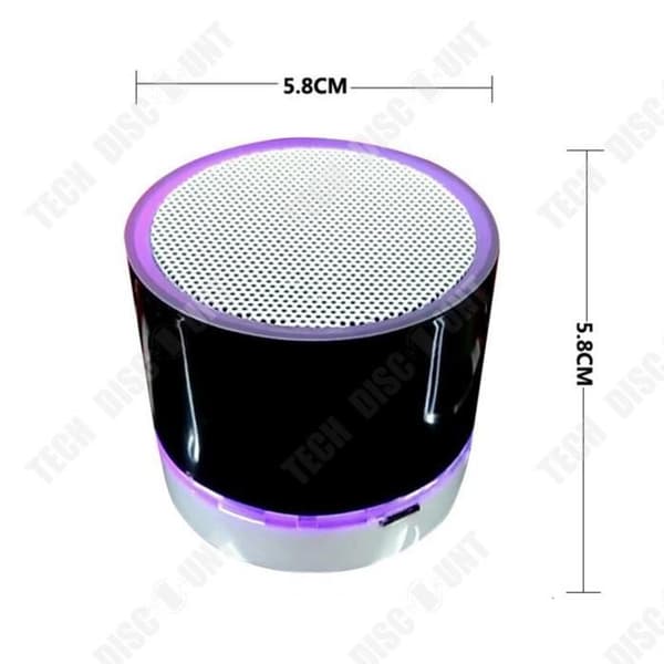 TD® Card Trådlös Bluetooth-högtalare Mini Bärbar Utomhusmobiltelefon Bil U Disk Sound Subwoofer