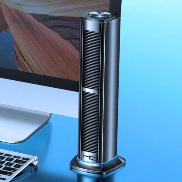 Kabelansluten USB-datorhögtalare Stationär dator Vertikal ljudsubwoofer Dubbel Smart-högtalare