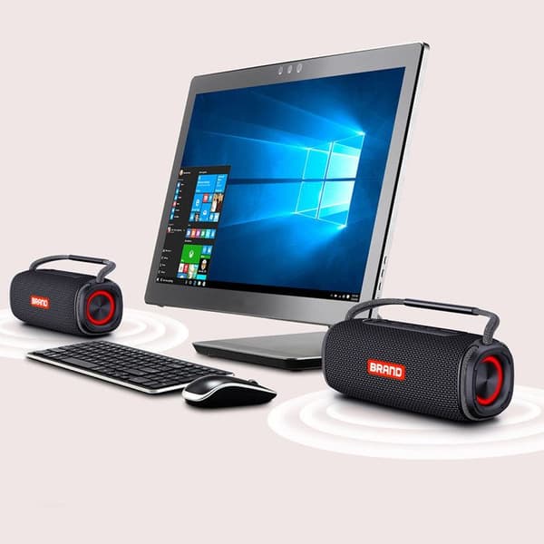 Bluetooth-högtalare - TD - Modell X6 - 3600mAh - 6 timmars batteritid - IPX6 vattentät