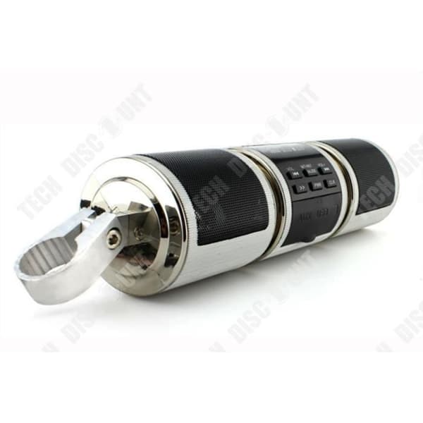 TD® Motorcykel Bluetooth-högtalare Trådlös MP3-spelare Ljud USB-ljud Vattentät Bluetooth-högtalare Multifunktion Dual Speaker