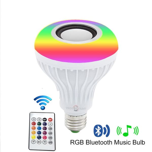TD® högtalare glödlampa led högtalare bluetooth självlysande trådlöst ljus baffel barn kraftfull kreativ ansluten telefon surfplatta