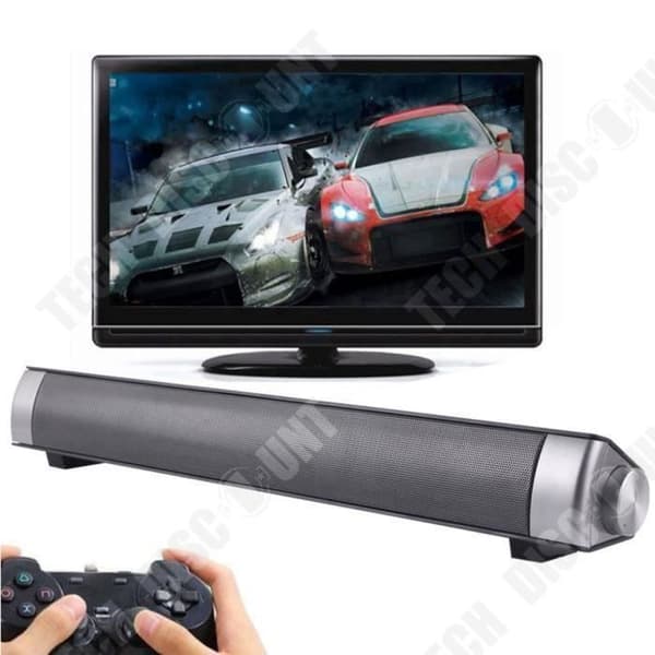 TD® Soundbar, LP-08 Bluetooth trådlös högtalare HIFI Subwoofer Handsfree bärbara högtalare för telefon/dator