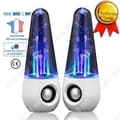 Miniatyrbild 1 av 4: Högtalare - Tech Discount® - Bärbar högtalare - LED-belysning - Vattensprinkler - USB
