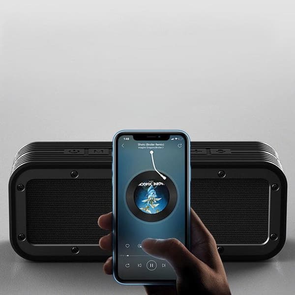 TD® Bluetooth-högtalare 215x62x80mm Lång batteritid Insättbart TF-kort