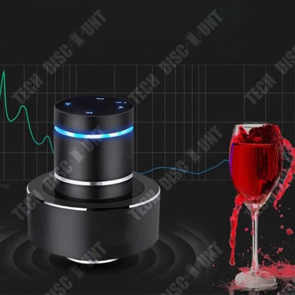 TD® Bekväm Bluetooth-högtalare 1400MA Lång batteritid Handsfree-samtal 360 graders stereoljud