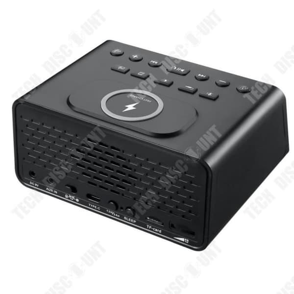 TD® Bärbar Bluetooth-högtalare Bluetooth 5.0 Flertalsläge Snabbladdare Trådlös för mobiltelefon Väcker Bluet