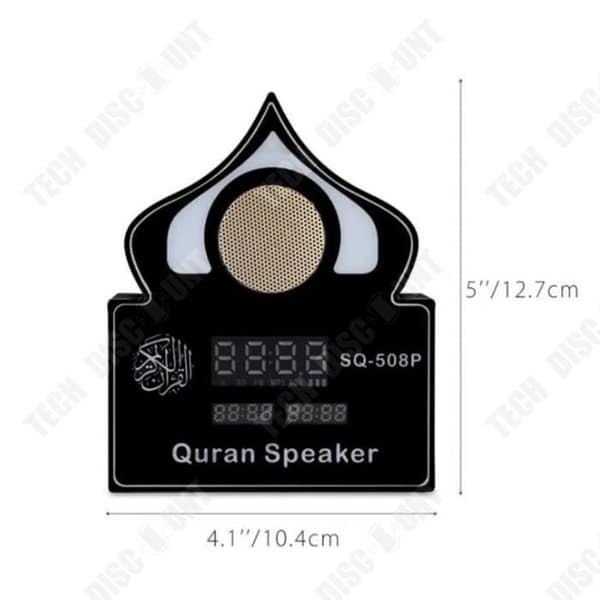 TD® Lantern trä bluetooth högtalare MP3 klocka högtalare böneklocka koranen trådlös usb bluetooth högtalare