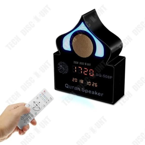 TD® Lantern trä bluetooth högtalare MP3 klocka högtalare böneklocka koranen trådlös usb bluetooth högtalare