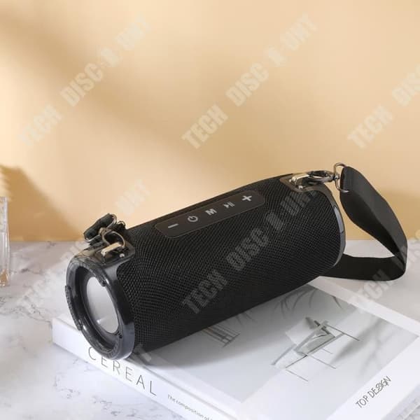 TD® Utomhus Bluetooth-högtalare 3600mAh LED-ljus Lång batteritid Enkelt tryck svar