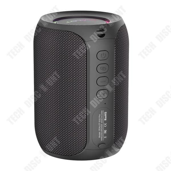 TD Bluetooth-högtalare Trådlös subwoofer Bordshögtalare Musikhögtalare för utomhuscamping hemma