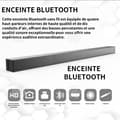 Miniatyrbild 2 av 4: INN Bluetooth-högtalare smart trådlös bluetooth-högtalare 4 högtalare 10m 5.0 bluetooth 2402MHz-2480MHz 960x60x54mm 15v svart