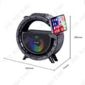 Miniatyrbild 4 av 4: TD® Bluetooth-högtalare med ficklampa Solar Player Outdoor Mini Bekväm trådlös ljudplugg