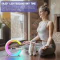 Miniatyrbild 2 av 4: TD® trådlösa Bluetooth-högtalare Ambient Lights Nattljus med trådlös laddningstimer Trådlösa Bluetooth-högtalare