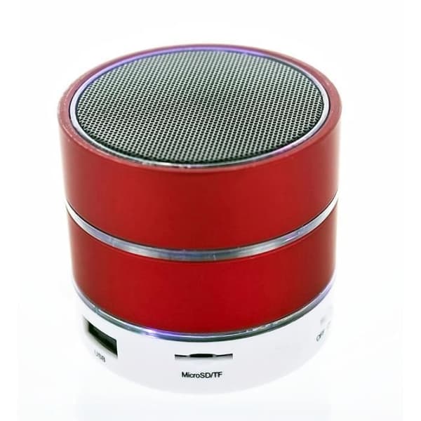 Miniröd Bluetooth-högtalare - Samsung Galaxy Express I8730 - Trådlös - Batteri - 6x6x5cm