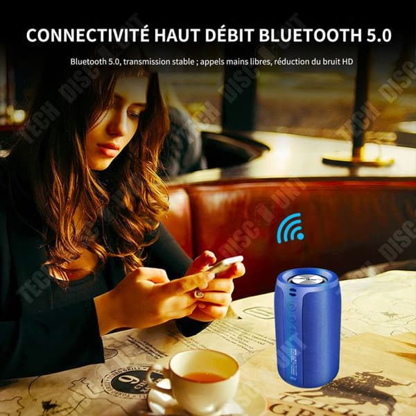 TD IPX5 vattentät högtalare Bluetooth 5.0 bluetooth högtalare Bärbar Bluetooth högtalare ansluten högtalare vattentät bluetooth högtalare
