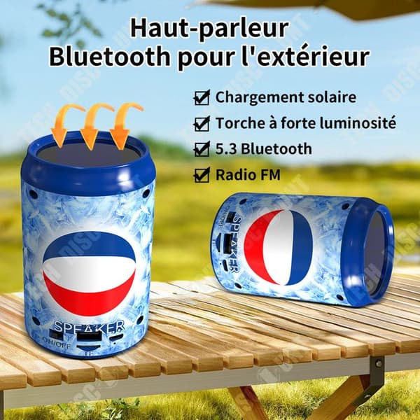 TD Blue Bluetooth-högtalare Trådlös högtalare mini baskettandljud 5.3 Bärbara högtalare originalitet Kompakt högtalare