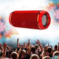 Miniatyrbild 2 av 4: HTBE® Portable Bluetooth-högtalarkort dubbla högkvalitativa utomhussubwooferradiohögtalare bluetooth-ljud