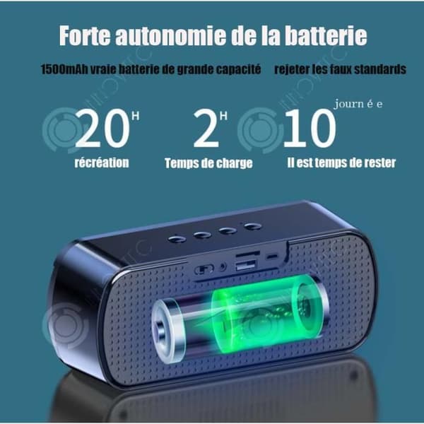 INN Bluetooth-högtalare trådlös högtalare ljud bra frekvens utomhusanslutning elektronisk enhet musik låter kraftfullt